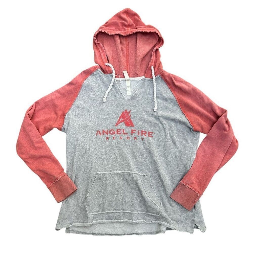 Live Love Ouray Women's Angel Fire NM XL Multicolor Pullover Hoodie Casual Fall‎